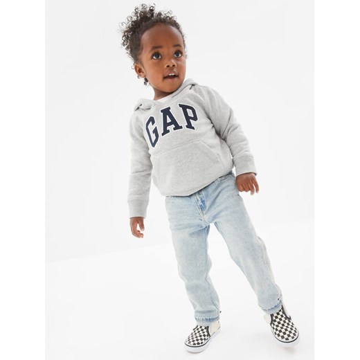 Gap Bluza 200072-01 Szary Regular Fit ze sklepu MODIVO w kategorii Bluzy dziewczęce - zdjęcie 182608670