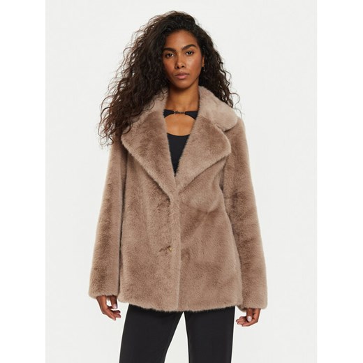 Guess Płaszcz przejściowy Filomena W4BL04 WGHO0 Beżowy Regular Fit ze sklepu MODIVO w kategorii Płaszcze damskie - zdjęcie 182608704