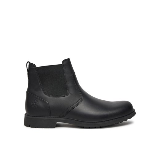Timberland Sztyblety Stormbucks Mid C Helsea Boot TB05551R001 Czarny ze sklepu MODIVO w kategorii Buty zimowe męskie - zdjęcie 182608712