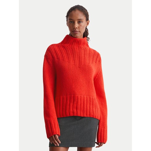 Marc O'Polo Golf 409 6211 60499 Czerwony Loose Fit ze sklepu MODIVO w kategorii Swetry damskie - zdjęcie 182608774