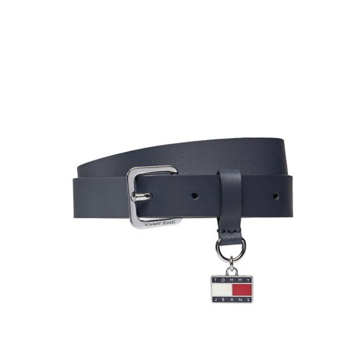 Tommy Jeans Pasek Damski Tjw Plaque 2.5 AW0AW15837 Granatowy ze sklepu MODIVO w kategorii Paski damskie - zdjęcie 182608780