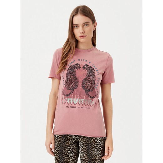 ONLY T-Shirt Lucy 15307412 Różowy Regular Fit ze sklepu MODIVO w kategorii Bluzki damskie - zdjęcie 182608811