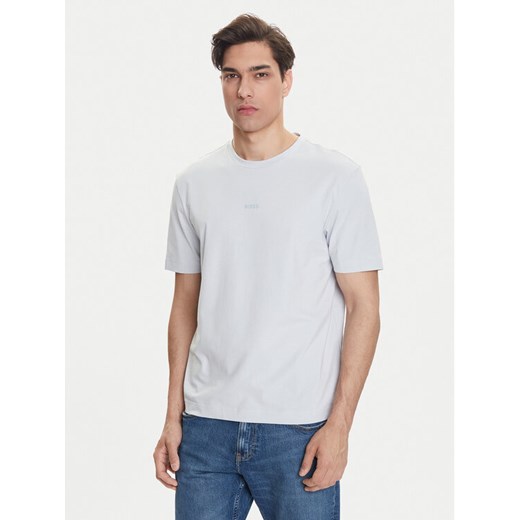 BOSS T-Shirt Tchup 50473278 Szary Relaxed Fit ze sklepu MODIVO w kategorii T-shirty męskie - zdjęcie 182608822