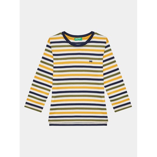 United Colors Of Benetton Bluzka 3N2PG10AO Kolorowy Regular Fit United Colors Of Benetton 90 MODIVO