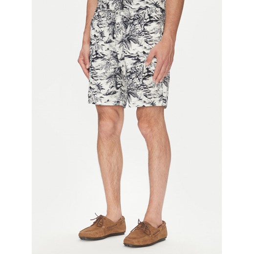 Tommy Hilfiger Szorty materiałowe MW0MW39284 Granatowy Regular Fit ze sklepu MODIVO w kategorii Spodenki męskie - zdjęcie 182608912