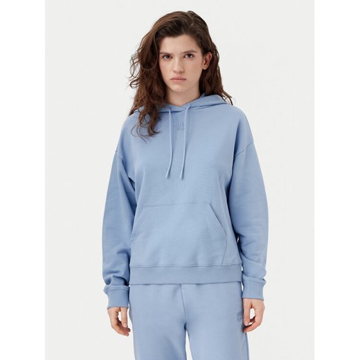 HUGO Bluza Delfinia 50522423 Niebieski Regular Fit ze sklepu MODIVO w kategorii Bluzy damskie - zdjęcie 182608934