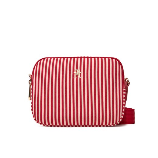 Tommy Hilfiger Torebka Poppy Summer Camera Bag AW0AW17231 Czerwony ze sklepu MODIVO w kategorii Listonoszki - zdjęcie 182608952