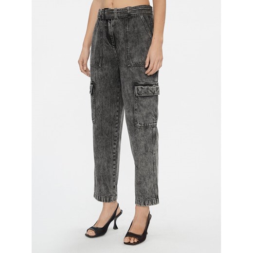 MICHAEL Michael Kors Jeansy MH330JHBB6 Szary Straight Leg ze sklepu MODIVO w kategorii Jeansy damskie - zdjęcie 182608982