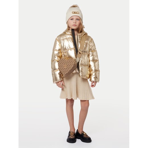MICHAEL KORS KIDS Kurtka zimowa R30187 D Złoty Regular Fit ze sklepu MODIVO w kategorii Kurtki dziewczęce - zdjęcie 182609023