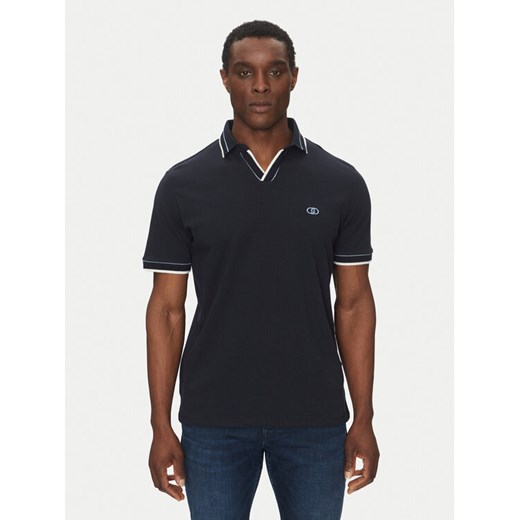 Liu Jo Polo QA5179 J0299 Granatowy Regular Fit ze sklepu MODIVO w kategorii T-shirty męskie - zdjęcie 182609062