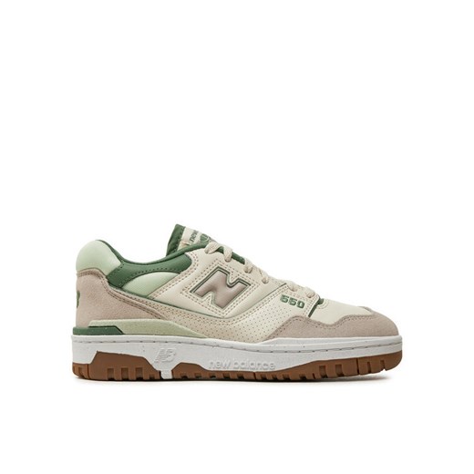 New Balance Sneakersy BBW550HK Beżowy ze sklepu MODIVO w kategorii Buty sportowe damskie - zdjęcie 182609170