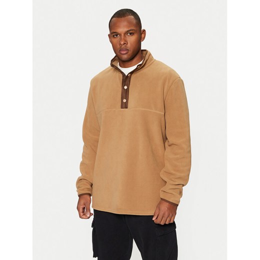 Brave Soul Polar MSS-675DOM Brązowy Relaxed Fit ze sklepu MODIVO w kategorii Bluzy męskie - zdjęcie 182609264
