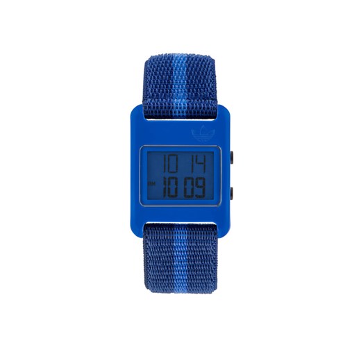 adidas Originals Zegarek Retro Pop Digital Watch AOST23070 Niebieski ze sklepu MODIVO w kategorii Zegarki - zdjęcie 182609283