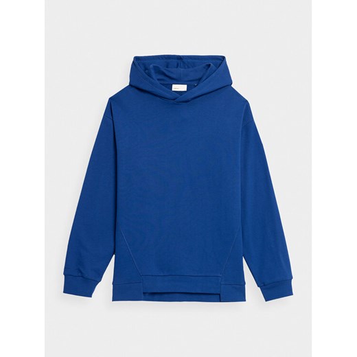 Outhorn Bluza OTHAW23TSWSM679 Niebieski Regular Fit ze sklepu MODIVO w kategorii Bluzy męskie - zdjęcie 182609294