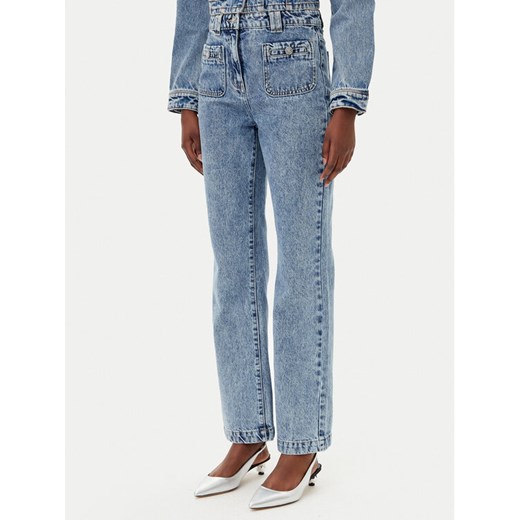 Morgan Jeansy 251-PCHARME Błękitny Bootcut Fit ze sklepu MODIVO w kategorii Jeansy damskie - zdjęcie 182609321