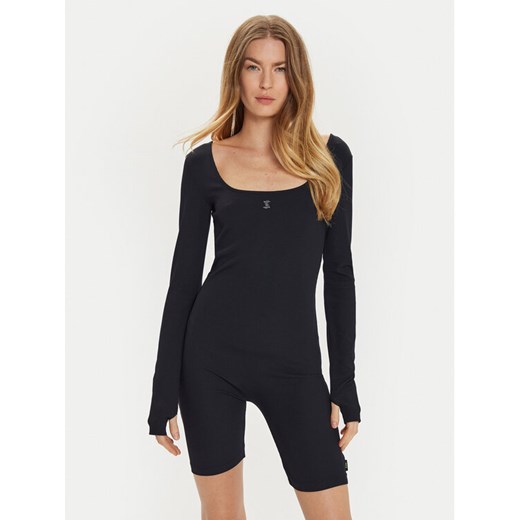 TWINSET Kombinezon 242AM2071 Czarny Slim Fit ze sklepu MODIVO w kategorii Kombinezony damskie - zdjęcie 182609350