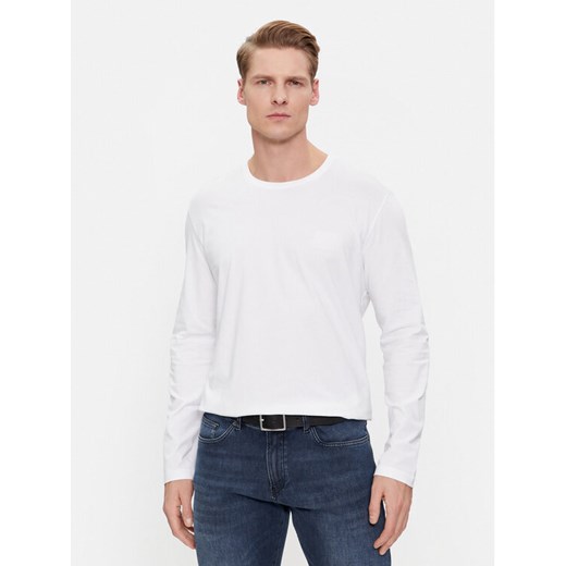 Boss Longsleeve Mix&Match 50515390 Biały Regular Fit ze sklepu MODIVO w kategorii T-shirty męskie - zdjęcie 182609381