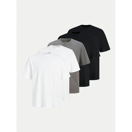 Jack&Jones Komplet 5 t-shirtów Hugo 12284199 Kolorowy Loose Fit ze sklepu MODIVO w kategorii T-shirty męskie - zdjęcie 182609484
