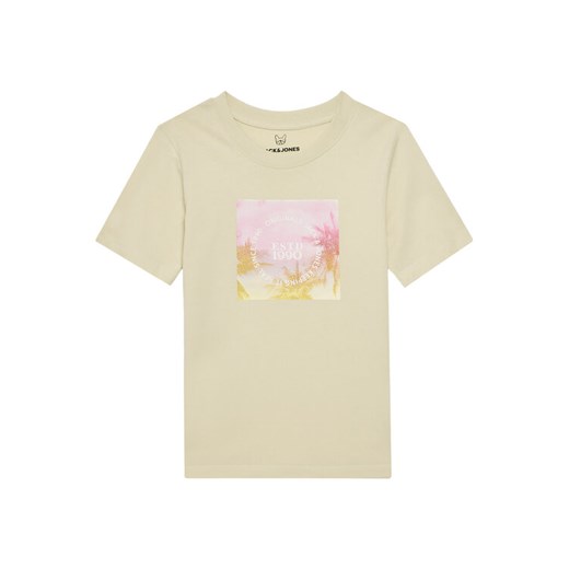 Jack&Jones Junior T-Shirt Varenna 12278349 Zielony Regular Fit ze sklepu MODIVO w kategorii Bluzki dziewczęce - zdjęcie 182609493
