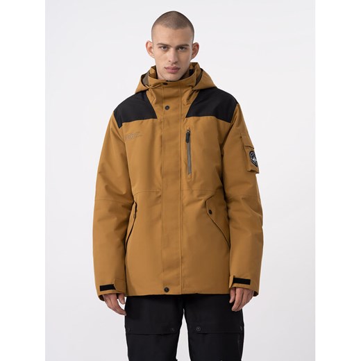 4F Kurtka snowboardowa 4FAW23TTJAM288 Beżowy Regular Fit ze sklepu MODIVO w kategorii Kurtki męskie - zdjęcie 182609584