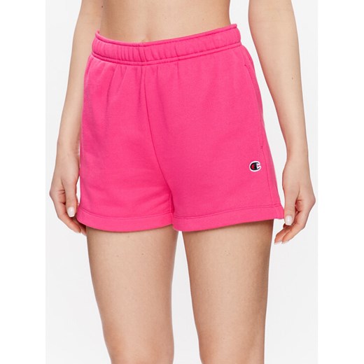 Champion Szorty sportowe 116053 Różowy Regular Fit ze sklepu MODIVO w kategorii Szorty - zdjęcie 182609620