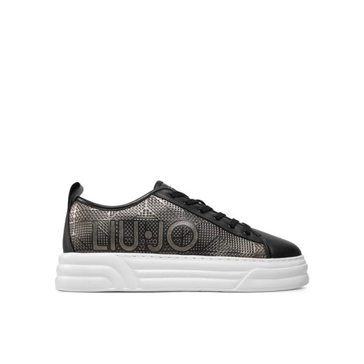 Liu Jo Sneakersy Cleo 26 BF4031 P0102 Czarny ze sklepu MODIVO w kategorii Buty sportowe damskie - zdjęcie 182609631
