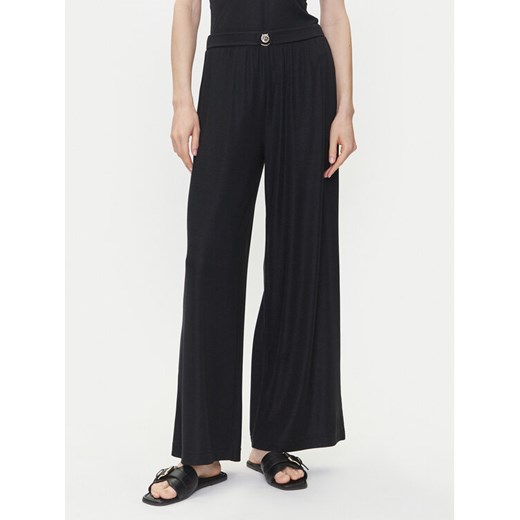 Emporio Armani Spodnie materiałowe EW000594 AF12206 FC043 Czarny Wide Leg ze sklepu MODIVO w kategorii Spodnie damskie - zdjęcie 182609661
