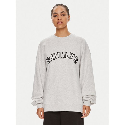 ROTATE Bluza Sui 1124541473 Szary Boxy Fit ze sklepu MODIVO w kategorii Bluzy damskie - zdjęcie 182609770