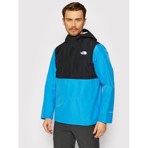 The North Face Wiatrówka Arque NF0A4AGX Niebieski Regular Fit ze sklepu MODIVO w kategorii Kurtki męskie - zdjęcie 182609773