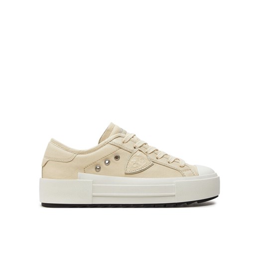 Philippe Model Sneakersy West PDLD W002 Écru ze sklepu MODIVO w kategorii Buty sportowe damskie - zdjęcie 182609813