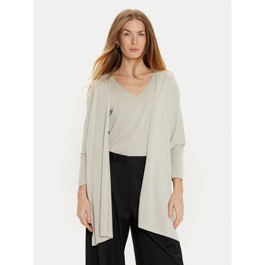 Joseph Ribkoff Komplet top i kardigan 242927 Beżowy Regular Fit ze sklepu MODIVO w kategorii Swetry damskie - zdjęcie 182609833