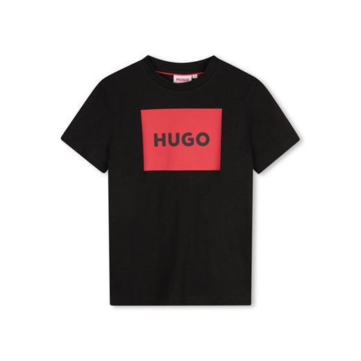 HUGO T-Shirt G00334 S Czarny Regular Fit ze sklepu MODIVO w kategorii T-shirty chłopięce - zdjęcie 182609841