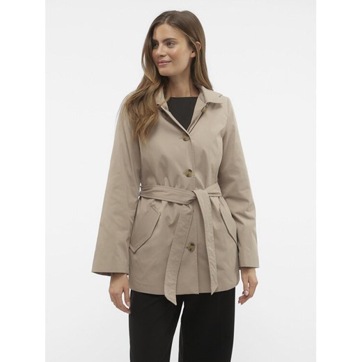 Vero Moda Kurtka przejściowa Chelsea 10300845 Brązowy Regular Fit ze sklepu MODIVO w kategorii Kurtki damskie - zdjęcie 182609853