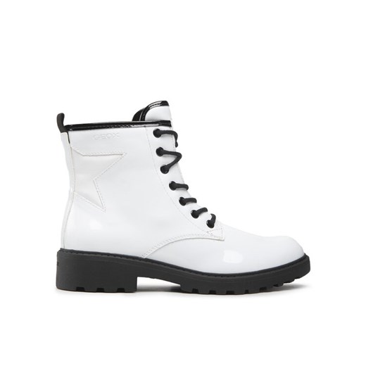 Geox Trapery J Casey G. G J9420G 000HH C0404 D Biały ze sklepu MODIVO w kategorii Buty zimowe dziecięce - zdjęcie 182609864