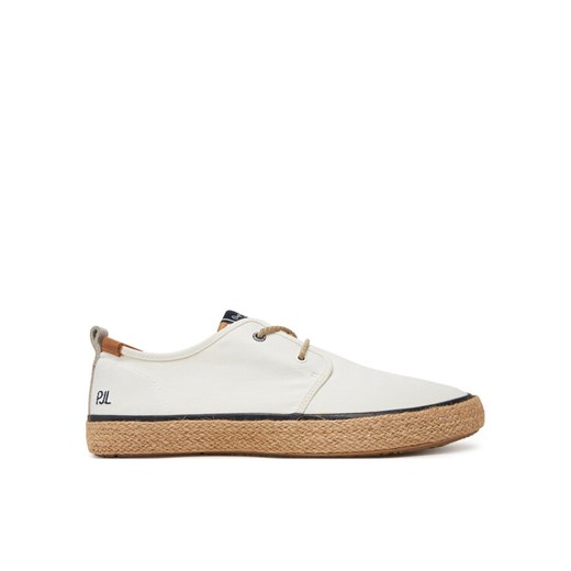 Pepe Jeans Espadryle PMS10332 Écru ze sklepu MODIVO w kategorii Espadryle męskie - zdjęcie 182609901