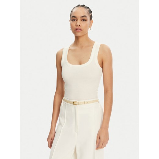 JACQUEMUS Top 241JS158-2032 Écru Regular Fit ze sklepu MODIVO w kategorii Bluzki damskie - zdjęcie 182609914