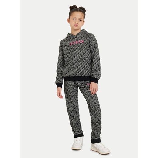 Guess Bluza J4YQ00 KA6R4 Czarny Regular Fit ze sklepu MODIVO w kategorii Bluzy chłopięce - zdjęcie 182609964
