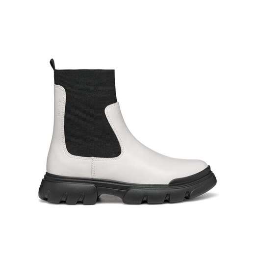 Geox Kozaki J Junette Girl J46HVC 0BCNH C1M9B S Écru ze sklepu MODIVO w kategorii Buty zimowe dziecięce - zdjęcie 182609974