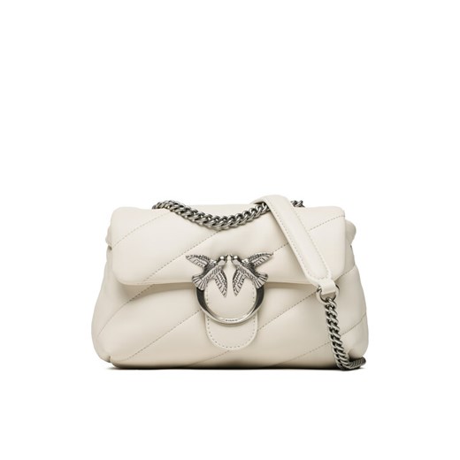 PINKO Torebka Love Mini Puff Cl . PE 23 PLTT 100039 A0F2 Écru ze sklepu MODIVO w kategorii Kopertówki - zdjęcie 182609982