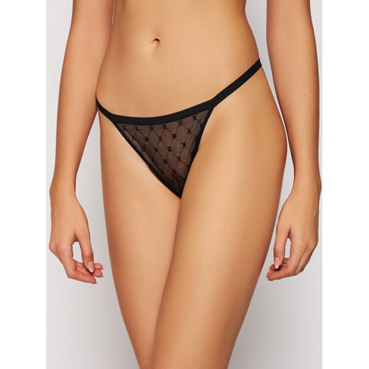 DKNY Stringi DK5029 Czarny ze sklepu MODIVO w kategorii Majtki damskie - zdjęcie 182609984