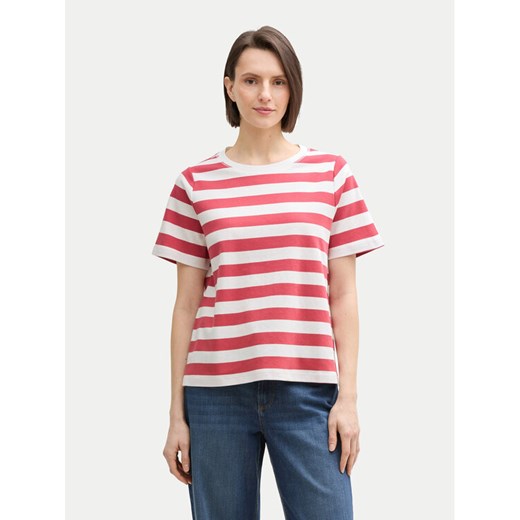 Tom Tailor Bluzka 1045964 Czerwony Regular Fit ze sklepu MODIVO w kategorii Bluzki damskie - zdjęcie 182610040
