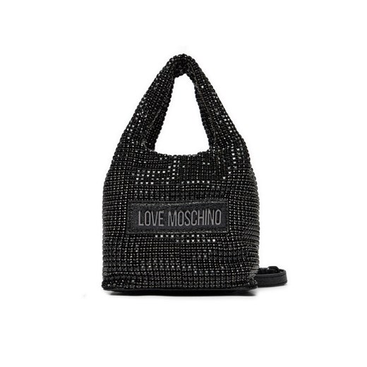 LOVE MOSCHINO Torebka JC4044PP1LLP100A Czarny ze sklepu MODIVO w kategorii Torebki damskie - zdjęcie 182610060