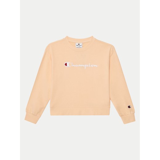 Champion Bluza 405086 Pomarańczowy Regular Fit ze sklepu MODIVO w kategorii Bluzy dziewczęce - zdjęcie 182610070