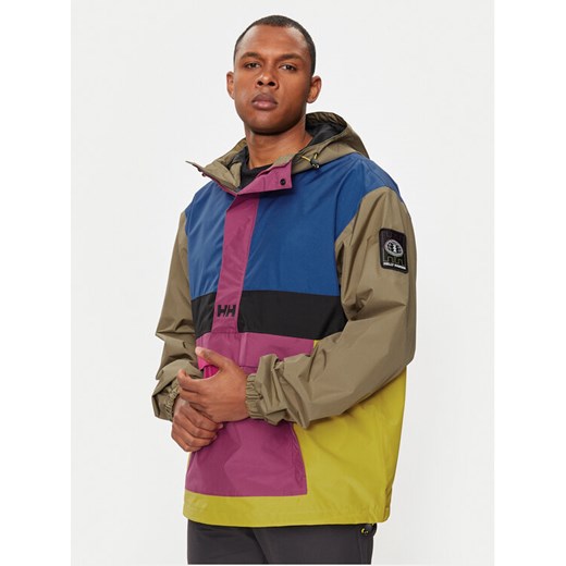 Helly Hansen Kurtka anorak Play Anorak 54087 Zielony Regular Fit ze sklepu MODIVO w kategorii Kurtki męskie - zdjęcie 182610102