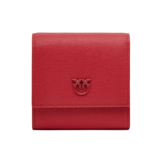 PINKO Mały Portfel Damski Flap Wallet PE 25 PCPL 104355 A29P Czerwony ze sklepu MODIVO w kategorii Portfele damskie - zdjęcie 182610104