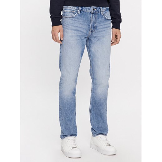 Guess Jeansy M4RAS2 D58M3 Niebieski Slim Fit ze sklepu MODIVO w kategorii Jeansy męskie - zdjęcie 182610151