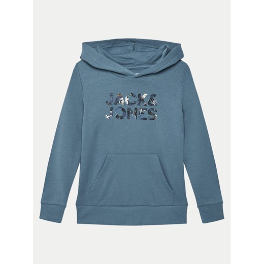 Jack&Jones Junior Bluza 12268859 Niebieski Relaxed Fit ze sklepu MODIVO w kategorii Bluzy chłopięce - zdjęcie 182610182