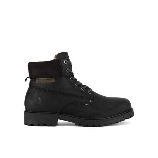 U.S. Polo Assn. Trapery YUMI002M/DL1 Czarny ze sklepu MODIVO w kategorii Buty zimowe męskie - zdjęcie 182610202