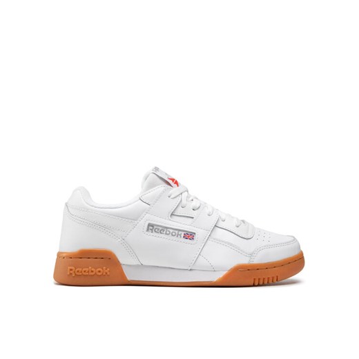 Reebok Sneakersy Workout Plus CN2126 Biały ze sklepu MODIVO w kategorii Buty sportowe męskie - zdjęcie 182610261