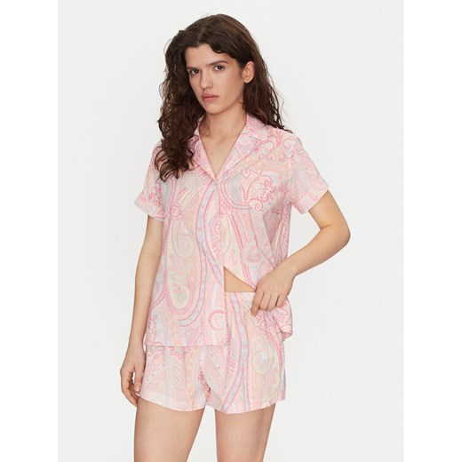 LAUREN RALPH LAUREN Piżama ILN12403 Różowy Regular Fit ze sklepu MODIVO w kategorii Piżamy damskie - zdjęcie 182610360